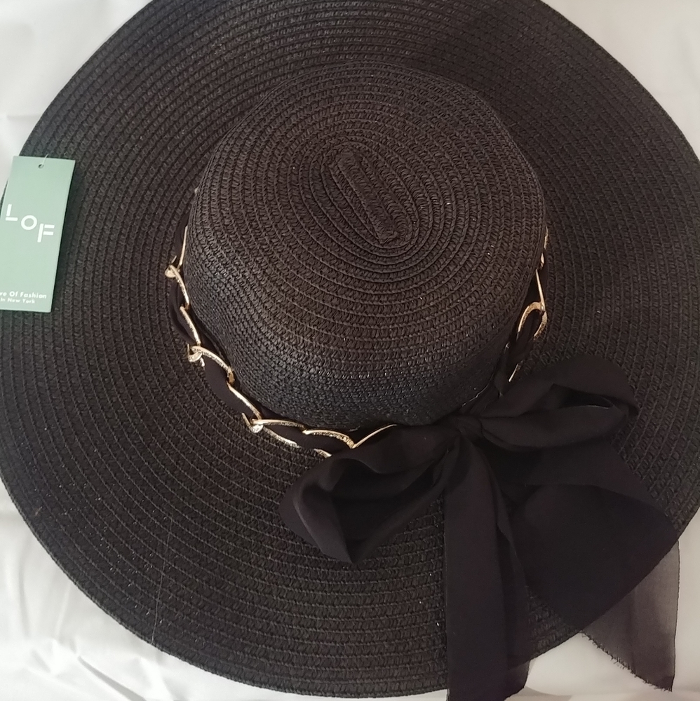 LOF in New York black sun hat